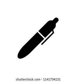 Pen icon vector simple illustration.