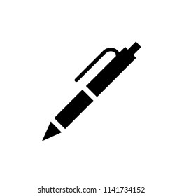 Pen icon vector simple illustration.