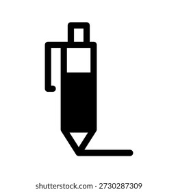 Ilustración de diseño de símbolo de Vector de icono de pluma