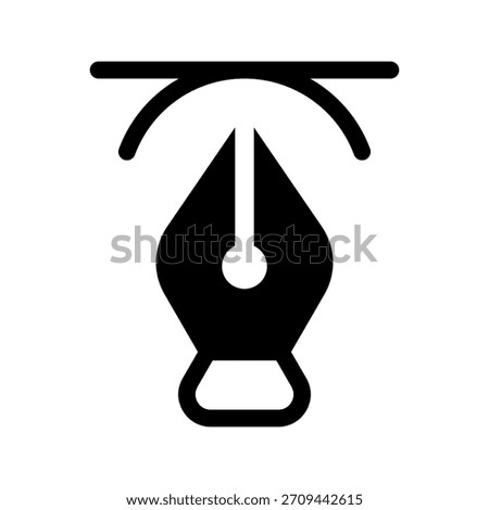 Pen Icon Vector Symbol Design Illustration