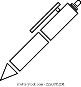 plantilla de símbolo del vector del icono del lápiz sobre fondo blanco..eps