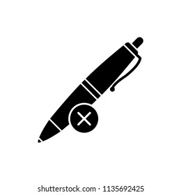 pen icon vector template