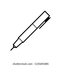 pen icon vector template