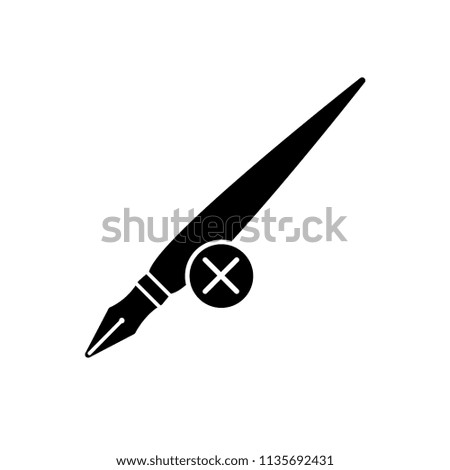 pen icon vector template