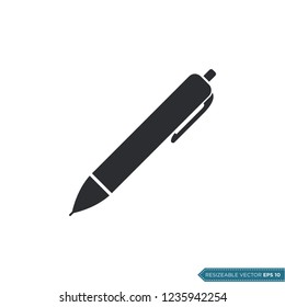 Pen Icon Vector Template illustration design