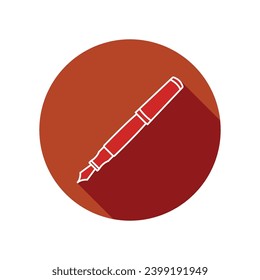 pen icon vector template illustration logo design