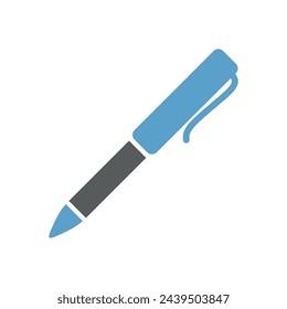 Pen Icon Vector Template illustration design