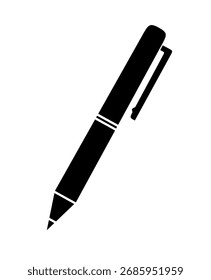 Vector del icono de la pluma con diseño de moda
