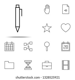 pen icon. Web icons universal set for web and mobile