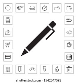 Pen icon for web and mobile