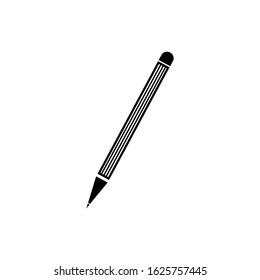 pen icon with a white background
