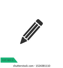 pen icon write symbol logo template