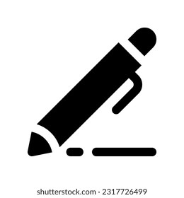 icono de lápiz para el diseño de su sitio web, logotipo, aplicación, interfaz de usuario.