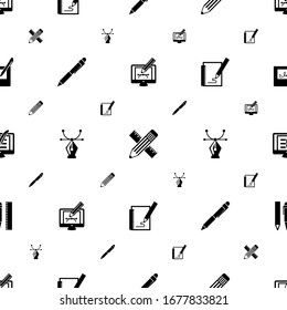 los iconos de plumilla se muestran sin problemas. Incluidos los iconos de diseño web editables, Lápiz y regla, Lápiz, Lápiz, Vector, Esbozo, Copywriting, Herramientas de dibujo. iconos de lápiz para web y móvil.