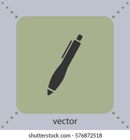Pen icon,vector design