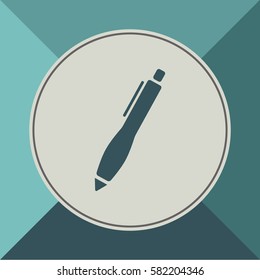 Pen icon,vector design