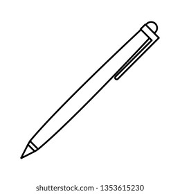 pen ink isolated icon