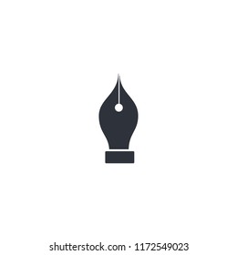 pen ink sign icon vector