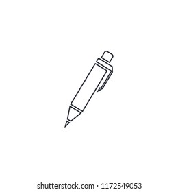 pen ink sign icon vector