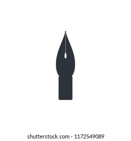 pen ink sign icon vector