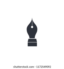 pen ink sign icon vector
