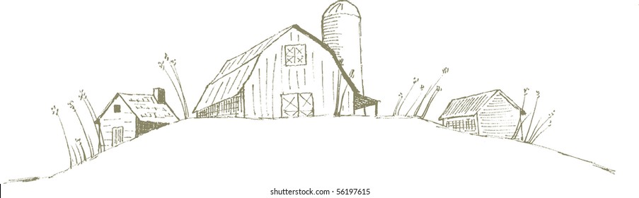 Vectores Imagenes Y Arte Vectorial De Stock Sobre Old Barn