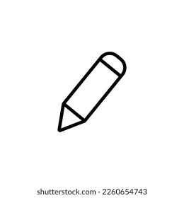 Pen Isolated Line Icon. Editable stroke. Vector image that can be used in apps, adverts, shops, stores, banners