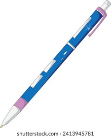 Pen isolated on white background