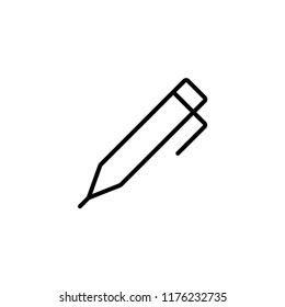 pen line icon