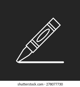 pen line icon