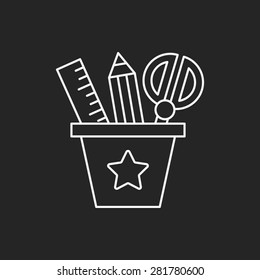 pen line icon