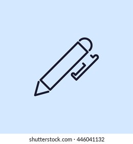 pen line icon