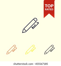 pen line icon