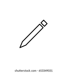 Pen line icon. Icon for web and mobile interface