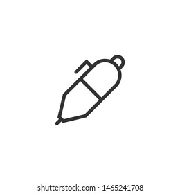 Pen  - Line Vector Icon