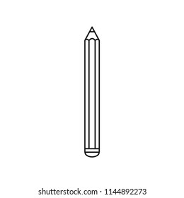 pen line vector icon for app and website, training symbols	