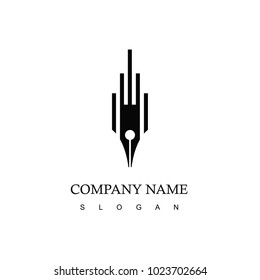 Pen Logo Design, 