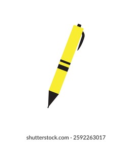 Pen logo icon illustration flat