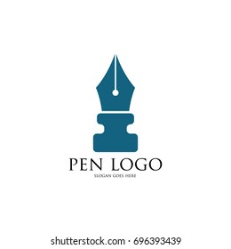 Pen Logo Icon Set Templates