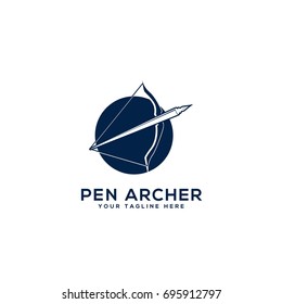 pen logo icon template