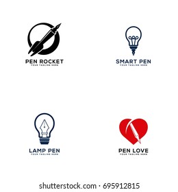pen logo icon template