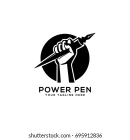 pen logo icon template