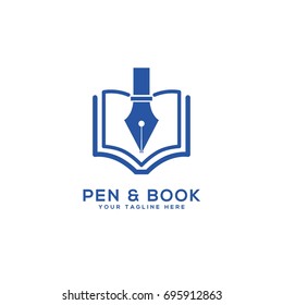 pen logo icon template