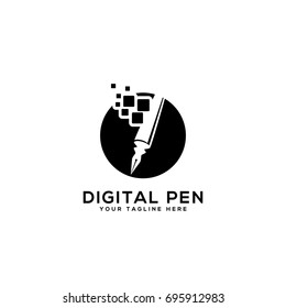 pen logo icon template