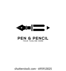 Pen Logo Icon Template Stock Vector (Royalty Free) 695913025 | Shutterstock