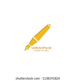Pen logo icon templates
