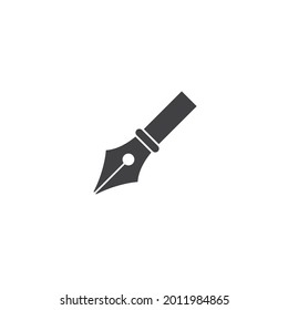 Pen logo illustration vector flat design