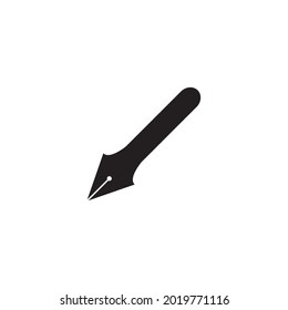 Pen logo illustration vector flat design