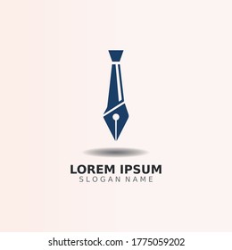 Pen logo inspiration creative concept  template unique vector design 