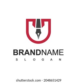 Pen Logo, Law Firm Company Symbol